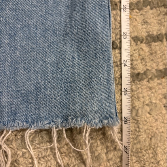 PAIGE Light Blue Straight Leg Jeans - Picture 10 of 10